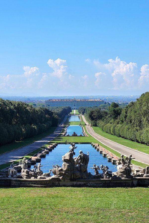 Entrada sin colas en el Palacio Real de Caserta